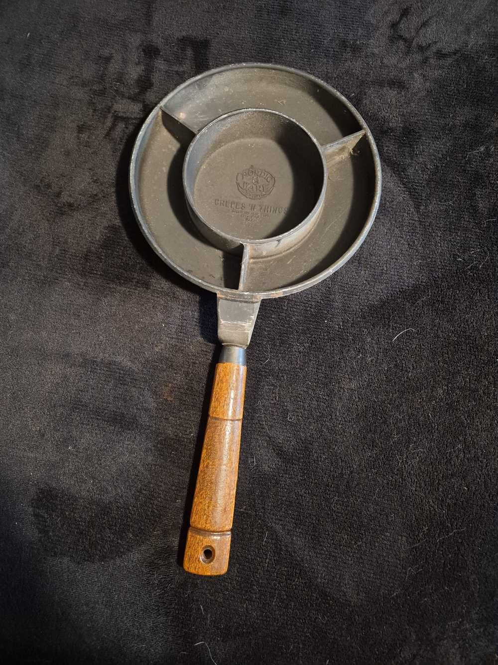 Vintage Nordic Ware Crepes 'n Things Cast Aluminum Pan
